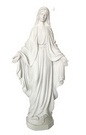 VIERGE MIRACULEUSE BLANCHE 20 CMS