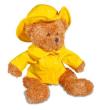 PELUCHE OURS CIRE JAUNE